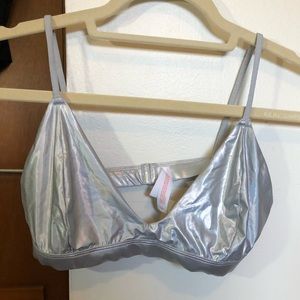 Holo bralette unpadded size L